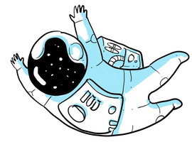 SEO astronaut ikon
